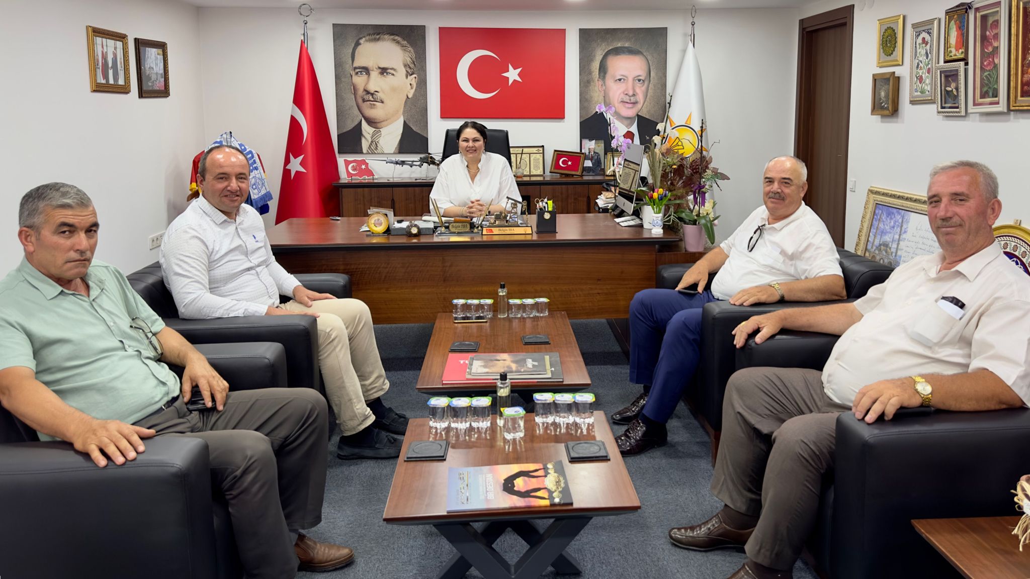 AK PARTİ İL BAŞKANI BELGİN İBA MÜJDEYİ VERDİ. Hamidiye-Harmanlı arasındaki 15 km’lik yolun asfalt çalışması başlıyor” AK Parti Edirne İl