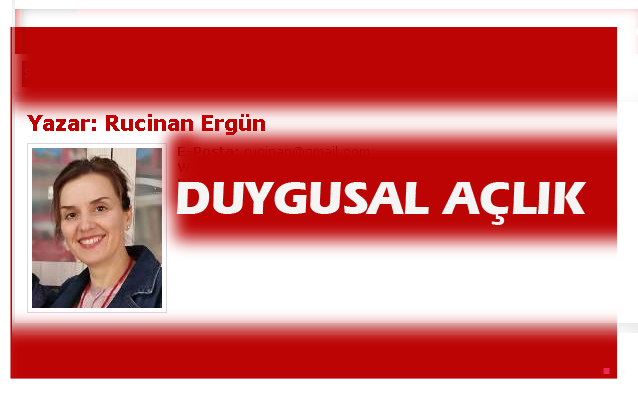 DUYGUSAL AÇLIK