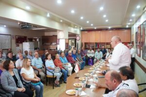 CHP Edirne İl Başkanı adayı Erdal Akgün Keşan’da adaylığını açıkladı
