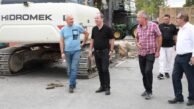 GÜRKAN, ÇALIŞMALARI YERİNDE İNCELEDİ