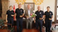 BAŞKAN GÜRKAN İTFAİYE HAFTASI’NI KUTLADI