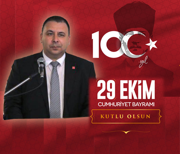 CHP İL Başkanı Kahraman; “Cumhuriyet Bayramımızın 100. Yılını büyük bir onur ve gururla kutluyoruz”