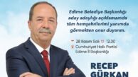 HALKIN BELEDİYE BAŞKANI YENİDEN ADAY