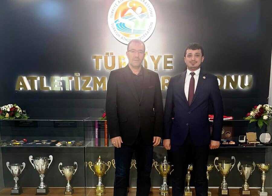 TÜMKİAD İL Başkanı Kurum’dan Türkiye Atletizm Federasyonu Başkanı Fatih Çintimar’a Ziyaret