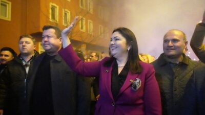 AK PARTİ’NİN EDİRNE ADAYI İBA’ya GÖRKEMLİ KARŞILAMA