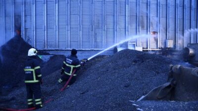 Yağ Fabrikasında Korkutan Yangın