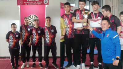 Keşan Rasim Ergene Ortaokulu öğrencileri