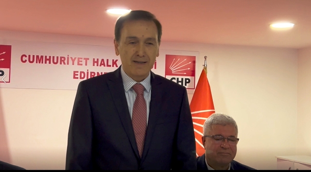 CHP Edirne Belediye Başkan