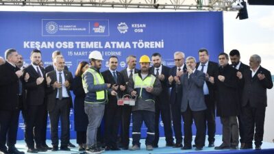 Keşan OSB’de Temel Atıldı