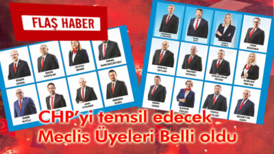 Meclis Üyesi Sonuçları Belli oldu..