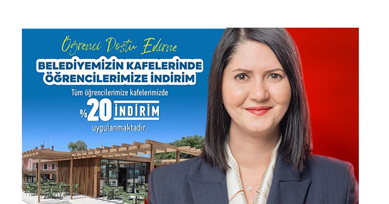 EDİRNE BELEDİYESİ’NDEN ÖĞRENCİLERE MÜJDE: %20 İNDİRİM BAŞLADI!