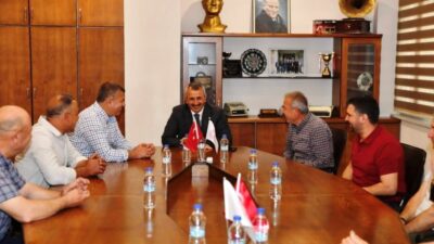 VALİ SEZER’DEN SANAYİ SİTESİ YÖNETİMİNE ZİYARET