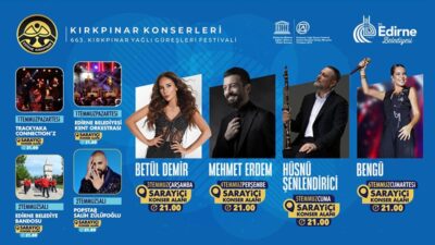 663. KIRKPINAR YAĞLI GÜREŞLERİ PROGRAMI BELLİ OLDU