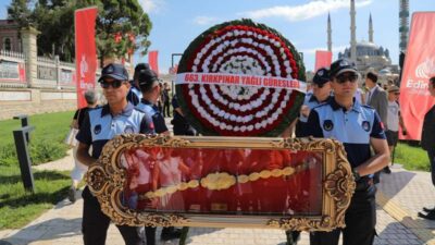 KIRKPINAR YAĞLI GÜREŞLERİ AĞA KARŞILAMA TÖRENİ İLE BAŞLADI