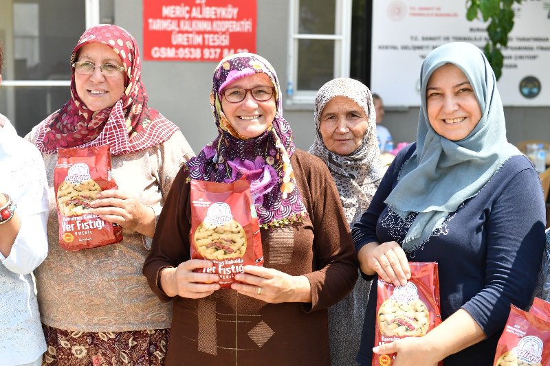 Ata tohumundan üretilen Meriç Fıstığı Edirne sınırlarını aşıyor