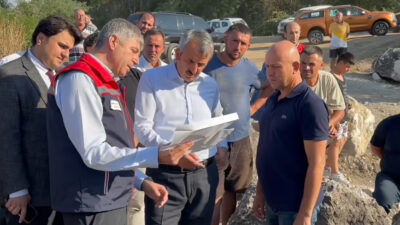 VALİ SEZER; “KURAKLIĞA KARŞI SU KUYULARI VURDURMAYA BAŞLADIK”