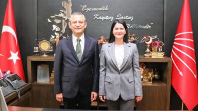 BAŞKAN GENCAN AKIN ÖZGÜR ÖZEL İLE GÖRÜŞTÜ