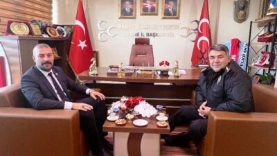 İl Emniyet Müdürü Onur KARABURUN’dan MHP’ye Ziyaret