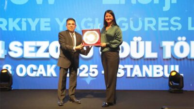 TGGF BAŞKANI TÜRKİŞ’TEN, BAŞKAN GENCAN AKIN’A TEŞEKKÜR PLAKETİ