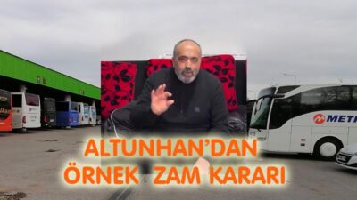 ALTUNHAN’DAN ÖRNEK OLACAK ZAM KARARI..