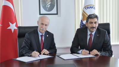 TRAKYA ÜNİVERSİTESİ İLE EDİRNE CUMHURİYETBAŞSAVCILIĞI ARASINDA İŞ BİRLİĞİ PROTOKOLÜ