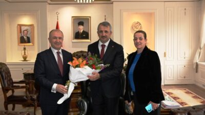 Vergi Haftası Nedeniyle Edirne İl Defterdarı Valiyi Ziyaret Etti