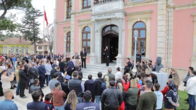 EDİRNE BELEDİYESİ’NDE BAYRAMLAŞMA TÖRENİ