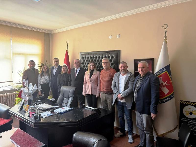CHP Edirne İl Başkanı Av. Harika Taybıllı’dan Şoförler Odası’na Ziyaret