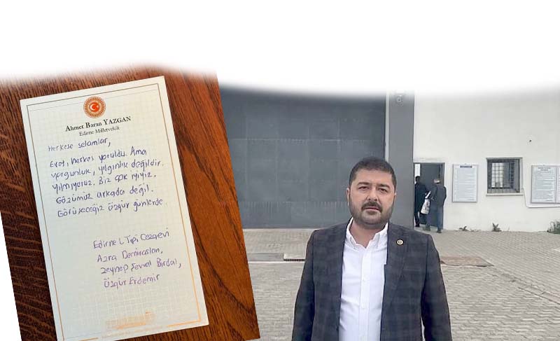 YAZGAN’DAN TUTUKLU ÖĞRENCİLERE DESTEK