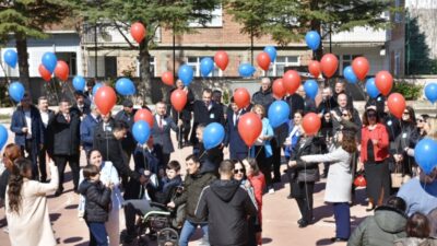 Edirne’de Otizm Farkındalık Ayı Etkinliği Renkli Görüntülere Sahne Oldu