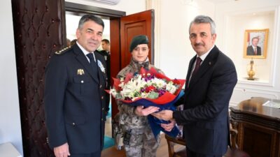 Polis Teşkilatı’nın 180. Yılında Vali Sezer’e Nezaket Ziyareti