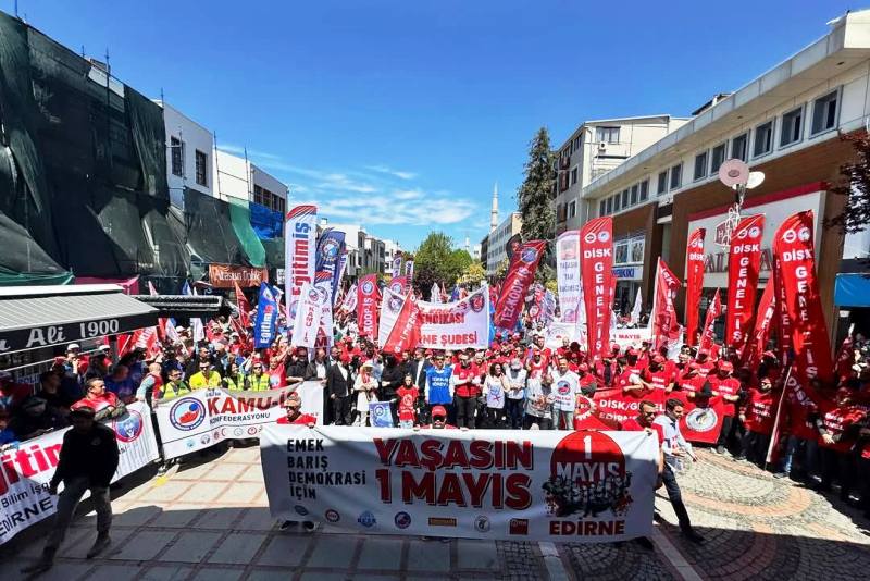 Edirne’de 1 Mayıs Etkinlikleri