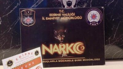 Edirne’de Uyuşturucu Operasyonu:  3 Kişi Tutuklandı