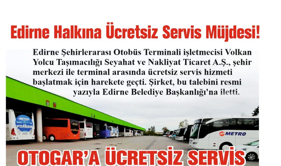 Edirne Şehirlerarası Otobüs Terminali