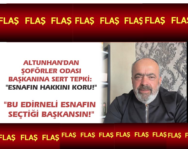 Trakya Otobüsçüler Derneği Başkanı