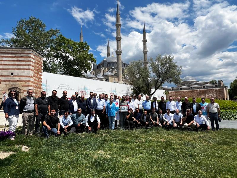 Batmanlı Muhtarlar Edirne’yi Ziyaret