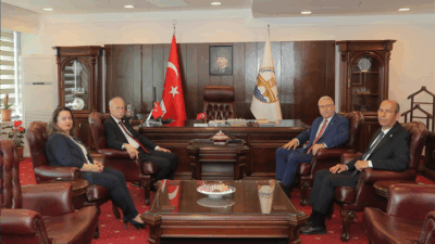 Ege Üniversitesi Rektörü Prof. Dr. Necdet Budak, Trakya Üniversitesi’ne Nezaket Ziyaretinde Bulundu