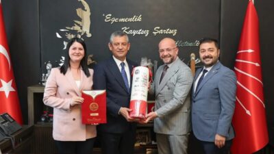 BAŞKAN GENCAN AKIN’DAN GENEL BAŞKAN ÖZGÜR ÖZEL’E KIRKPINAR DAVETİ Edirne Belediye Başkanı Av. Filiz