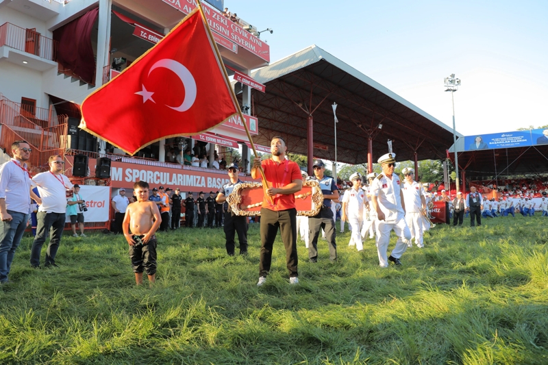 Açılış törenine Edirne Valisi