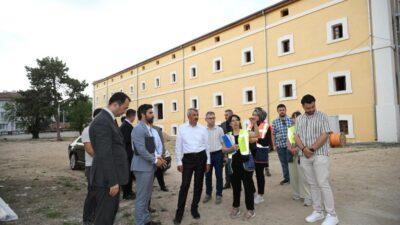 TARİHİ EDİRNE LİSESİ YENİLENİYOR: ESKİ TEKEL BİNALARI EĞİTİM KAMPÜSÜNE DÖNÜŞÜYOR