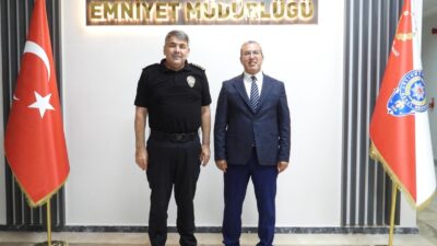 Gümrük ve Dış Ticaret Bölge Müdürü Nihat Kınık, Edirne Emniyet Müdürü Onur Karaburun’a Veda Ziyaretinde Bulundu