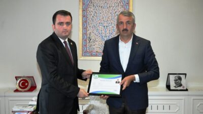 Süloğlu Kaymakam Vekili Tarık Emre Üşen, Vali Sezer’i Ziyaret Etti