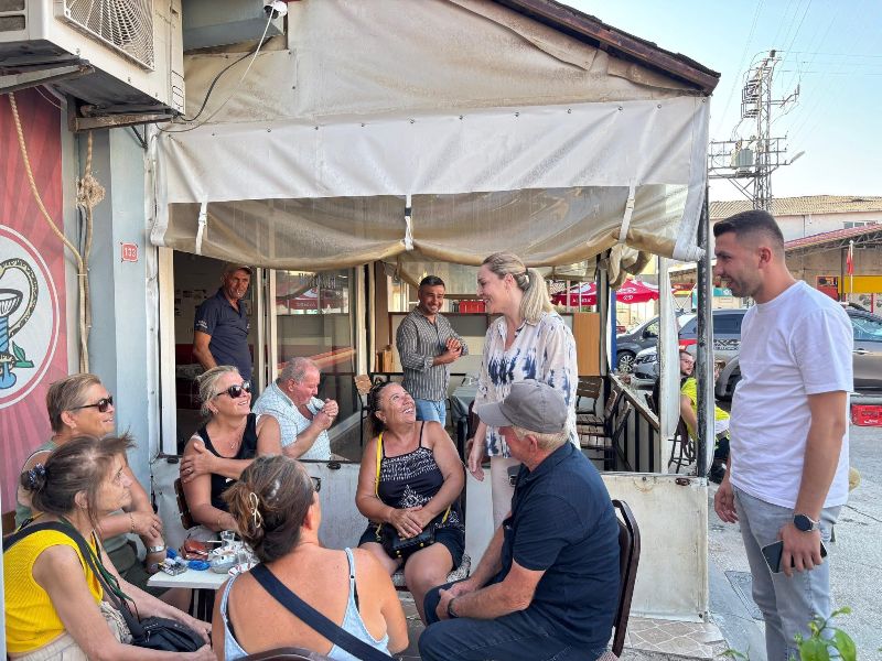 CHP Edirne İl Başkanı Harika Taybıllı ve Parti Yöneticileri, Yangından Etkilenen Köyleri Ziyaret Etti