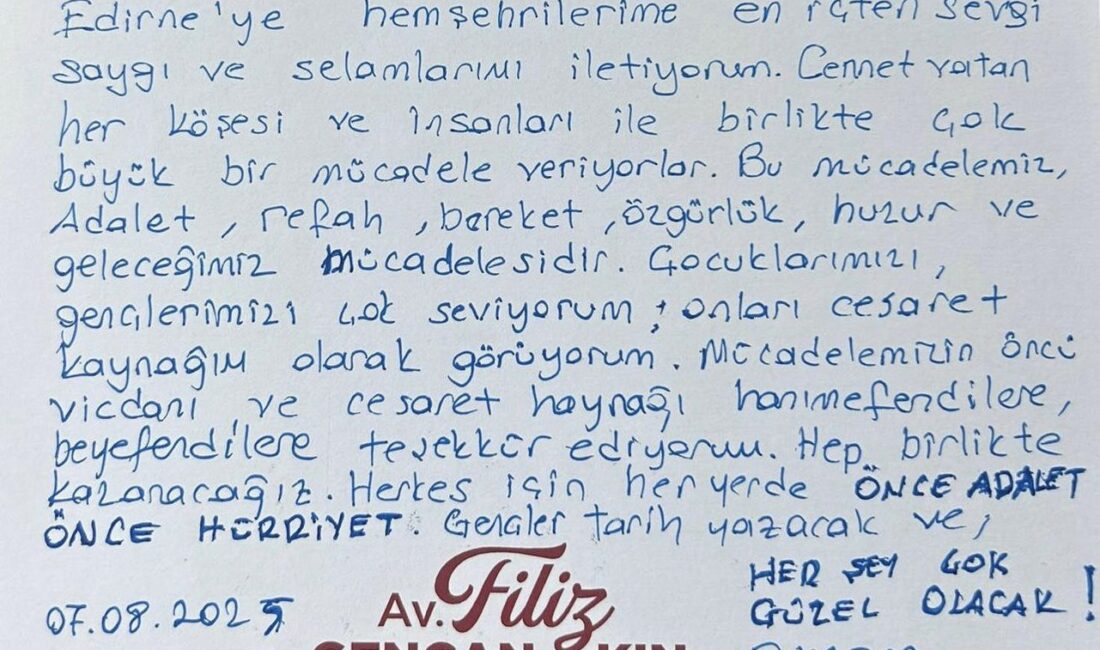 Edirne Belediye Başkanı Av.