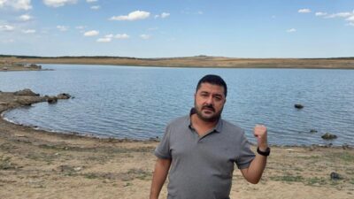 CHP’li Baran Yazgan, bu kez Süloğlu Barajı’ndan seslendi