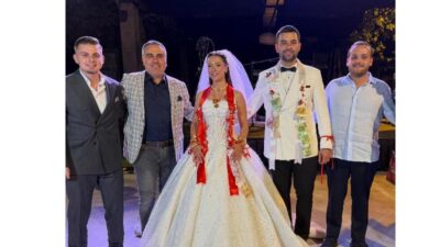 EDİRNE’NİN GÖZDE ÇİFTİ HİLAL ALTUNHAN İLE MELİH KORUN MUHTEŞEM BİR TÖRENLE EVLENDİ..!