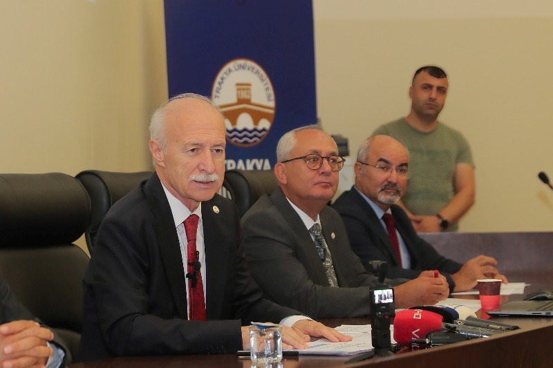 Trakya Üniversitesi Rektörü Prof.