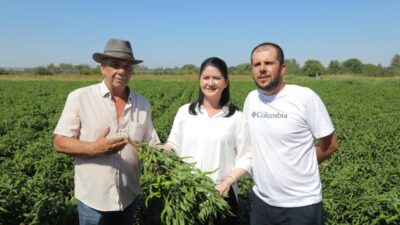 “Karaağaç Biberi Hasat Şenliği Coşkuyla Kutlandı!”