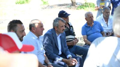 Edirne Valisi Yunus Sezer, Enez’deki Orman Yangını Sonrası Büyükevren ve Gülçavuş Köylerini Ziyaret Etti