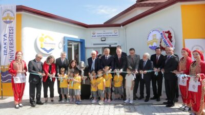 ZEYNEP-MUSTAFA TAŞ UYGULAMA ANAOKULU TÖRENLE AÇILDI